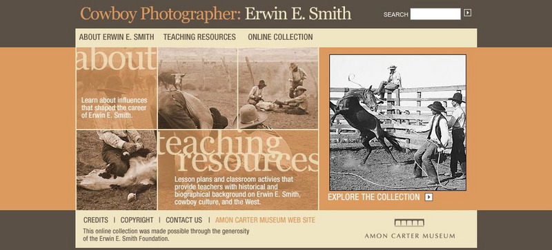 Cowboy Photographer: Erwin E. Smith Website