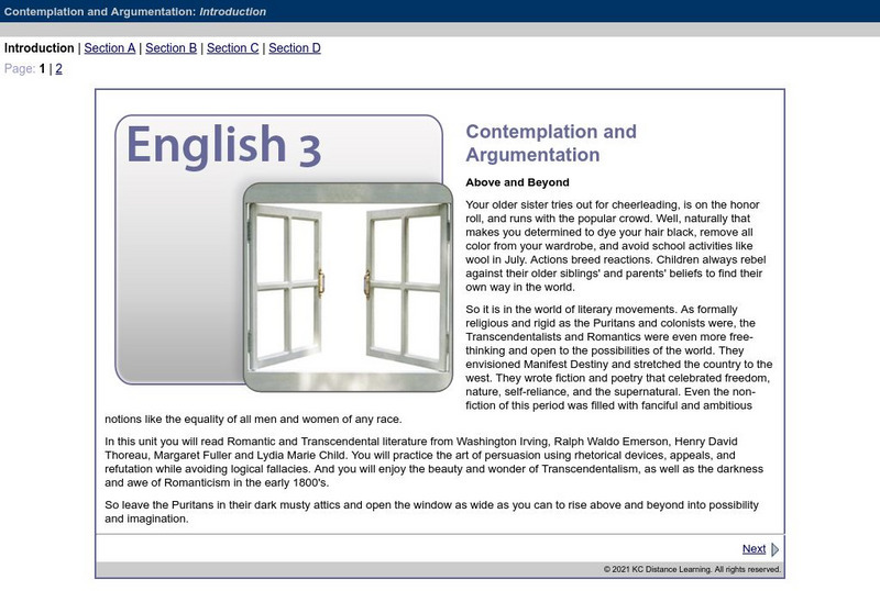 Do Dea: Contemplation and Argumentation Unit Plan Do Dea: Contemplation and Argumentation Unit Plan