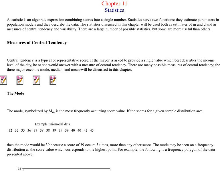 Missouri State U.: Statistics: Measures of Central Tendency and Variability eBook Missouri State U.: Statistics: Measures of Central Tendency and Variability eBook
