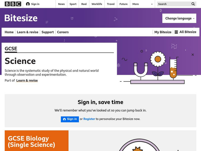 Bbc: Gcse Bitesize: Science Unit Plan