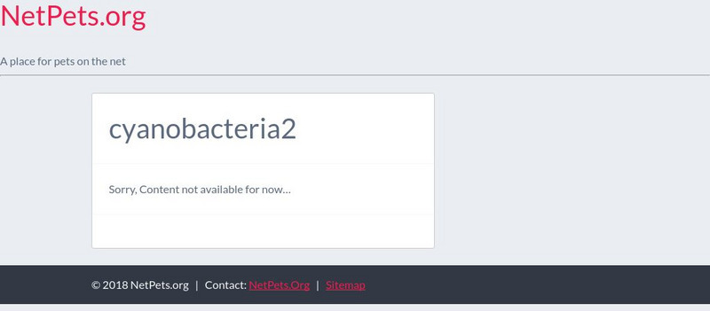 Net Pets: Red Slime Algae Handout Net Pets: Red Slime Algae Handout