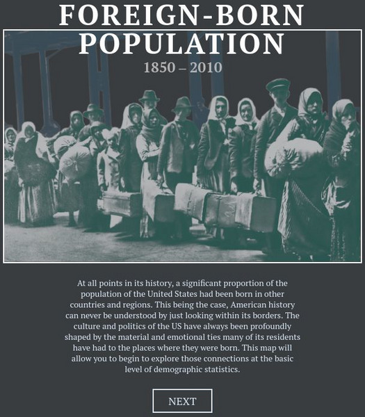 American Panorama: Foreign Born Population Interactive American Panorama: Foreign Born Population Interactive