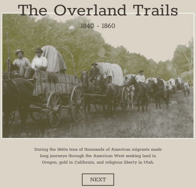American Panorama: The Overland Trails 1840 1860 Interactive American Panorama: The Overland Trails 1840 1860 Interactive