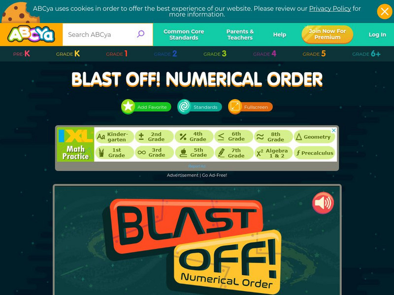 Ab Cya: Numerical Order Interactive Ab Cya: Numerical Order Interactive