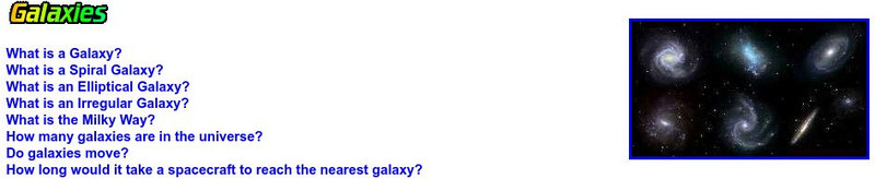 Cool Cosmos: Ask an Astronomer Website Cool Cosmos: Ask an Astronomer Website