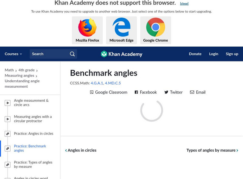 Khan Academy: Benchmark Angles Unit Plan Khan Academy: Benchmark Angles Unit Plan