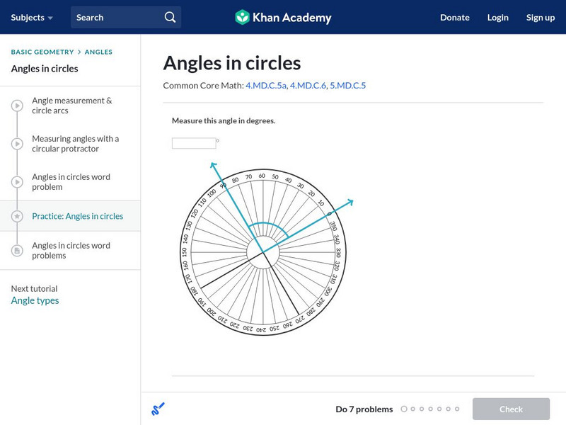 Khan Academy: Angles in Circles Unit Plan Khan Academy: Angles in Circles Unit Plan