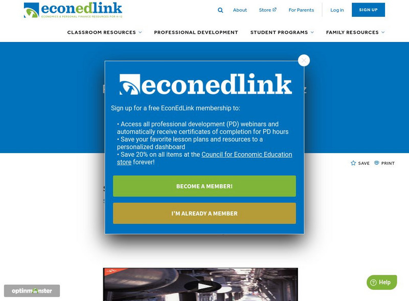 Econ Ed Link: Productive Resources Video and Quiz Instructional Video Econ Ed Link: Productive Resources Video and Quiz Instructional Video
