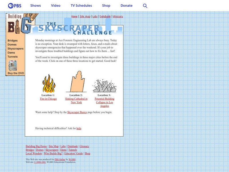 Pbs Learning Media: The Skyscraper Challenge Handout Pbs Learning Media: The Skyscraper Challenge Handout