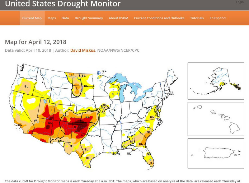 United States Drought Monitor Graphic United States Drought Monitor Graphic