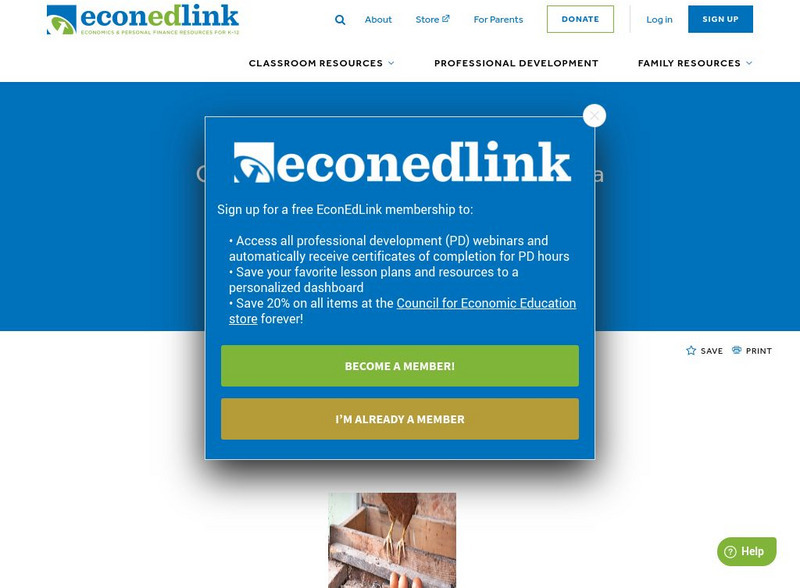 Econ Ed Link: One Hen: How One Small Loan Made a Big Difference Lesson Plan Econ Ed Link: One Hen: How One Small Loan Made a Big Difference Lesson Plan