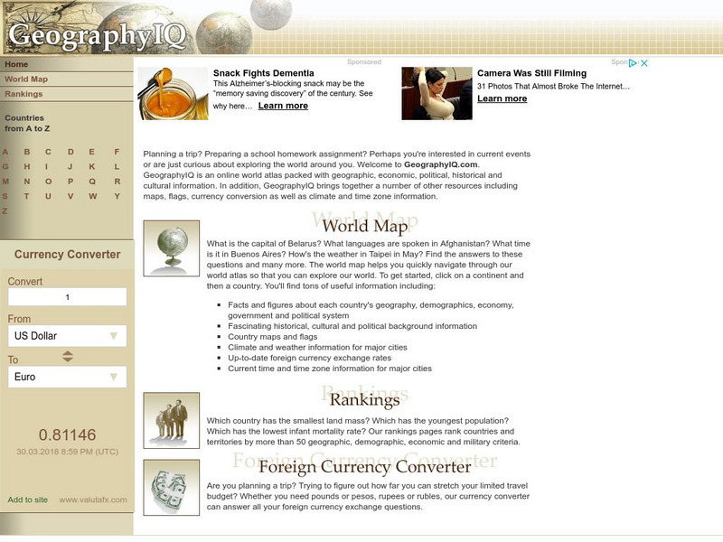 Geography Iq Website Geography Iq Website