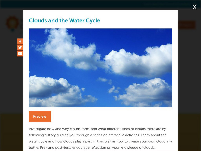 Concord Consortium: Stem Resources: Beginning Clouds Unit Interactive Concord Consortium: Stem Resources: Beginning Clouds Unit Interactive
