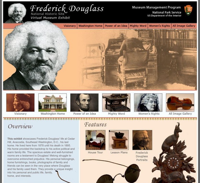 National Park Service: American Visionaries: Frederick Douglass Handout National Park Service: American Visionaries: Frederick Douglass Handout