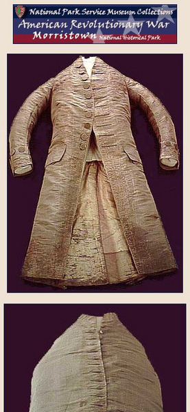 National Park Service: General George Washington's Suit Graphic National Park Service: General George Washington's Suit Graphic