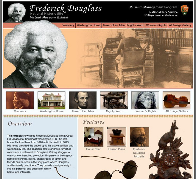 National Park Service: American Visionaries: Frederick Douglass Life and Work Website National Park Service: American Visionaries: Frederick Douglass Life and Work Website