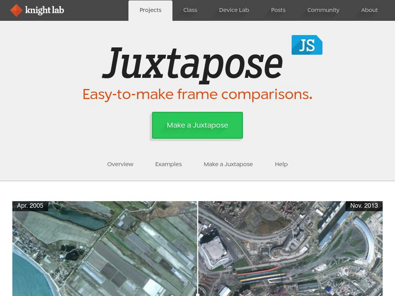 Knight Lab: Juxtapose Website Knight Lab: Juxtapose Website
