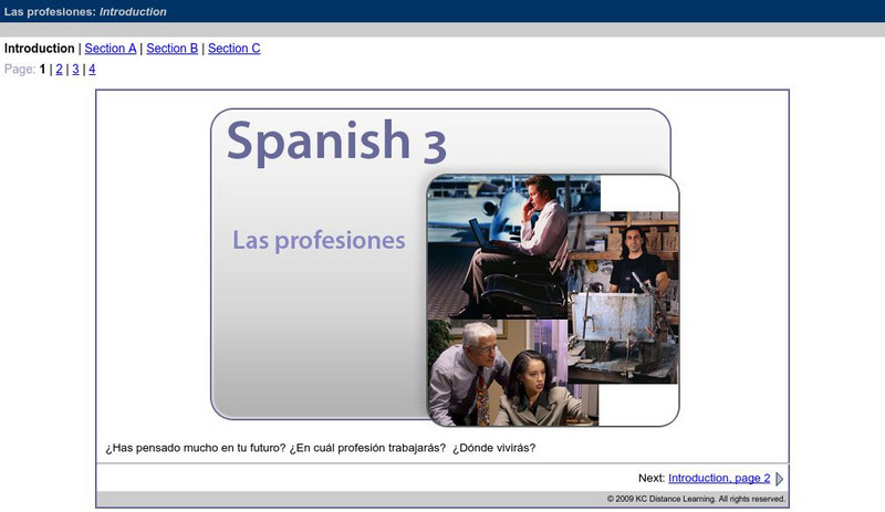 Do Dea: Spanish 3: Unit 9: Las Profesiones Unit Plan Do Dea: Spanish 3: Unit 9: Las Profesiones Unit Plan