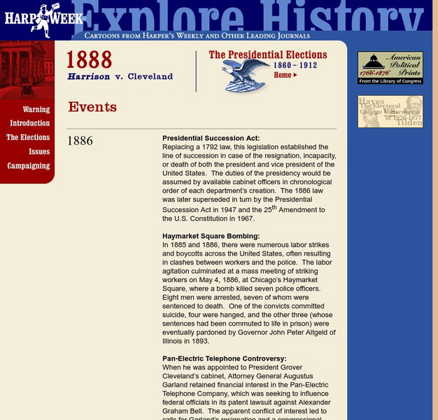 Harp Week: The Presidential Elections: Events Website Harp Week: The Presidential Elections: Events Website