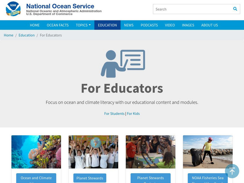 Noaa: Ocean Explorer: Hot, Cold, Fresh and Salty Lesson Plan