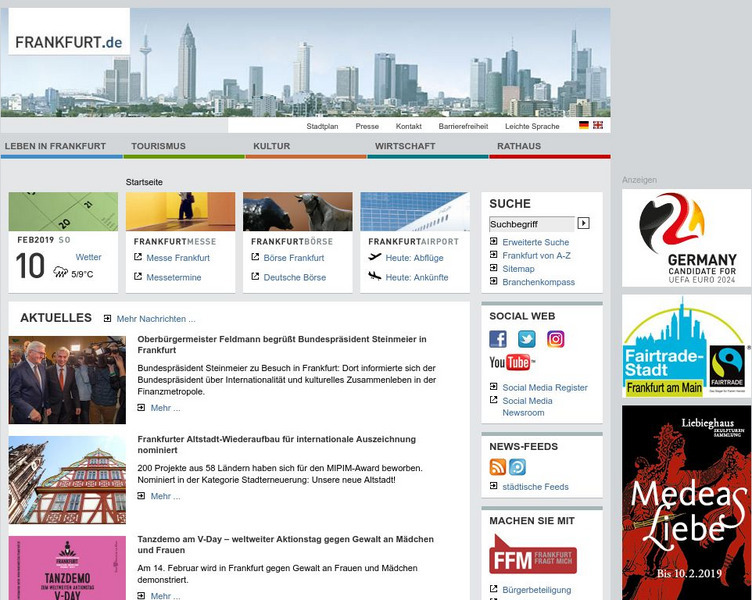 Frankfurt.de Activity