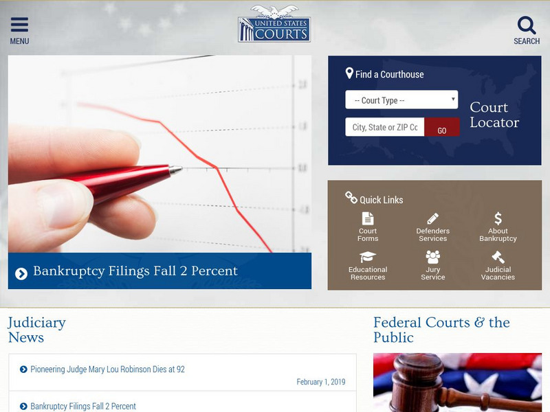 U.s. Courts: The Federal Judiciary Website U.s. Courts: The Federal Judiciary Website