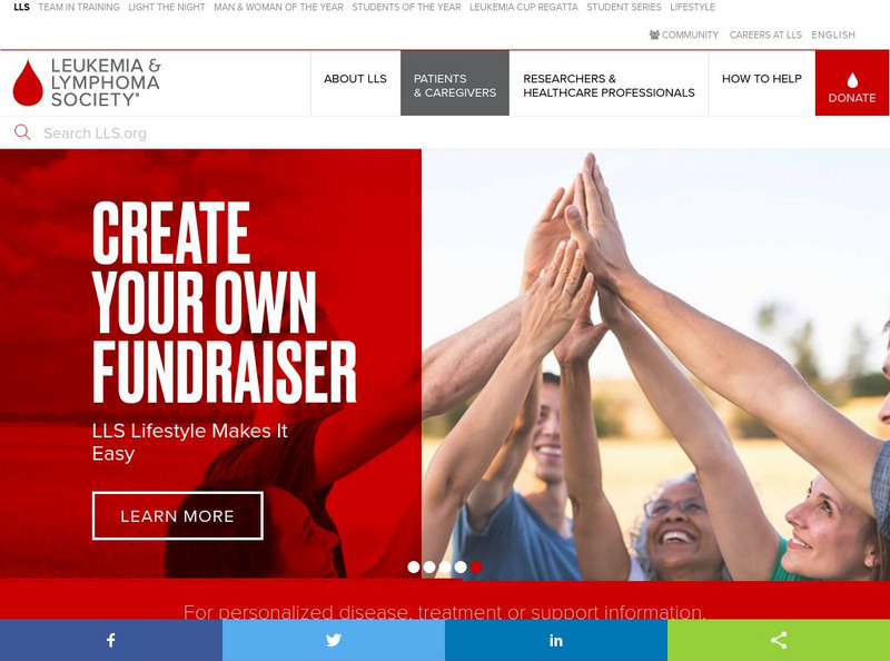 Leukemia and Lymphoma Society: Leukemia Website