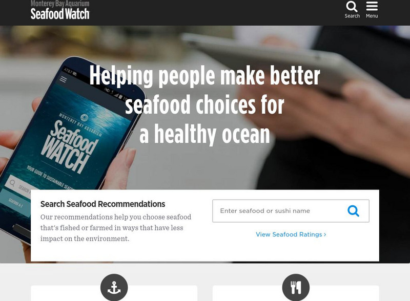 Monterey Bay Aquarium: Seafood Watch Program Website