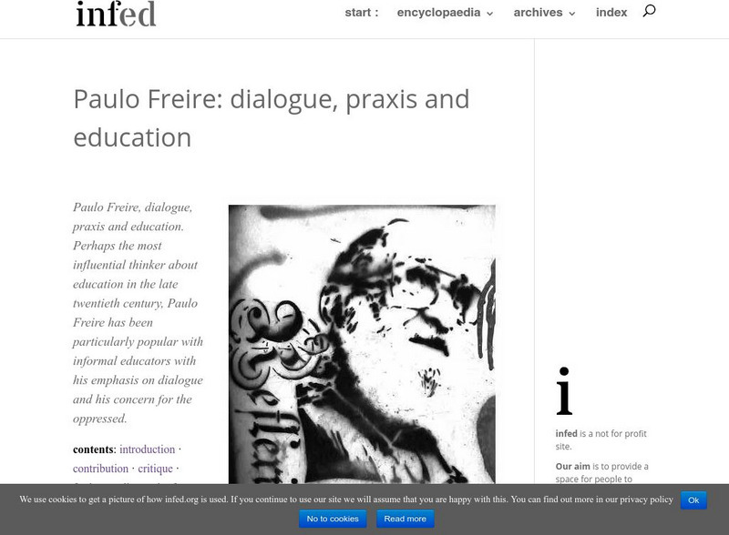 Infed: Paulo Freire Website Infed: Paulo Freire Website