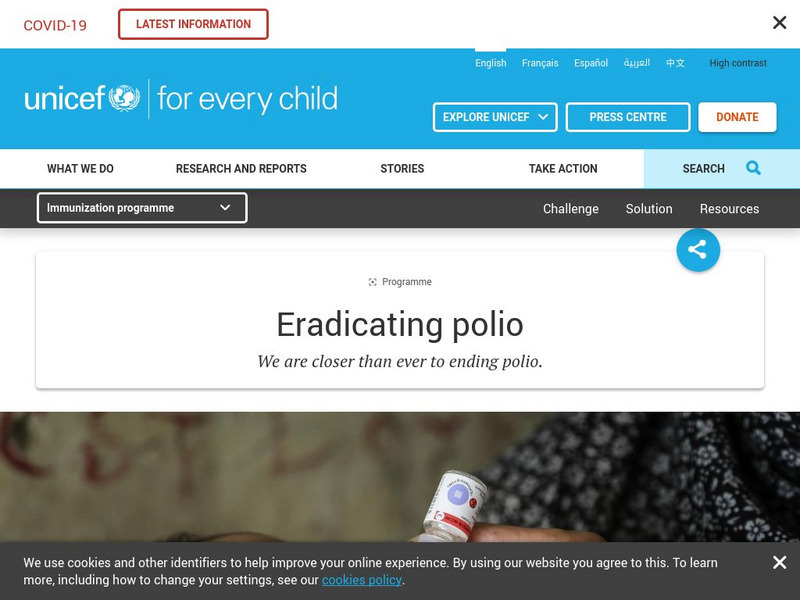 Unicef Global Polio Eradication: End of Polio Website Unicef Global Polio Eradication: End of Polio Website