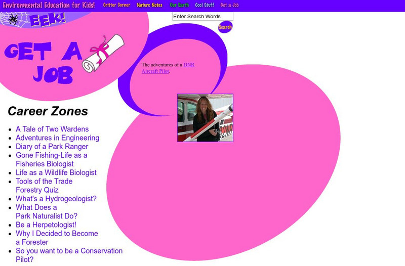 Eek!: Get a Job (Environmental Jobs) Website Eek!: Get a Job (Environmental Jobs) Website