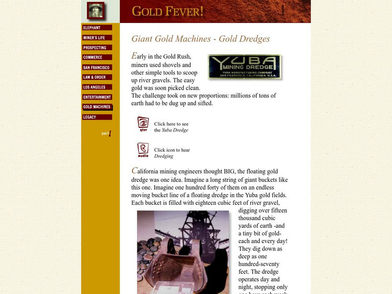 Giant Gold Machines Gold Dredges Website Giant Gold Machines Gold Dredges Website
