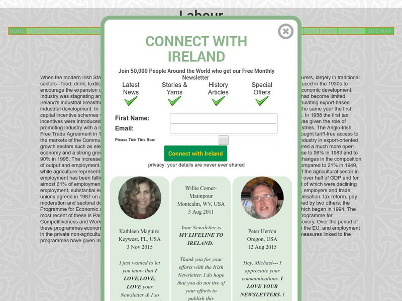 Labour (Ireland) Handout Labour (Ireland) Handout