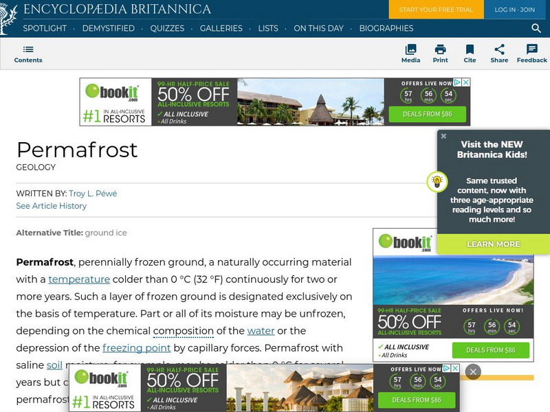 Encyclopedia Britannica: Permafrost Handout