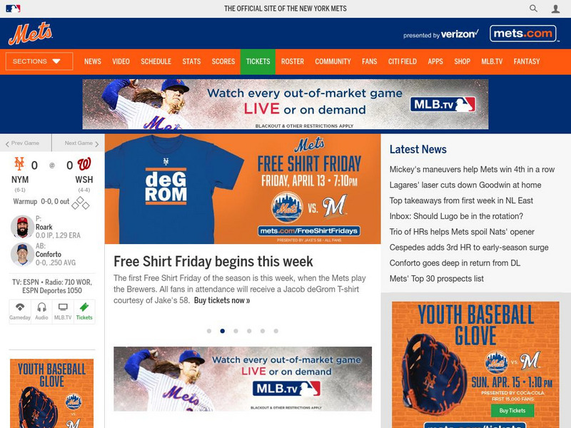 New York Mets Official Site Website New York Mets Official Site Website