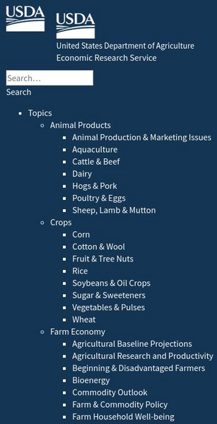 United States Department of Agriculture: Economic Research Service:arizona Handout United States Department of Agriculture: Economic Research Service:arizona Handout