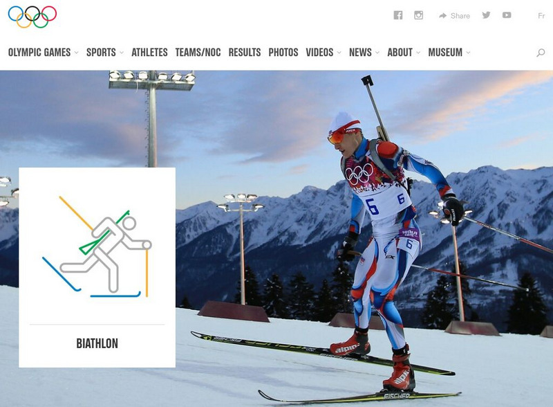 International Olympic Committee: Biathlon Website International Olympic Committee: Biathlon Website