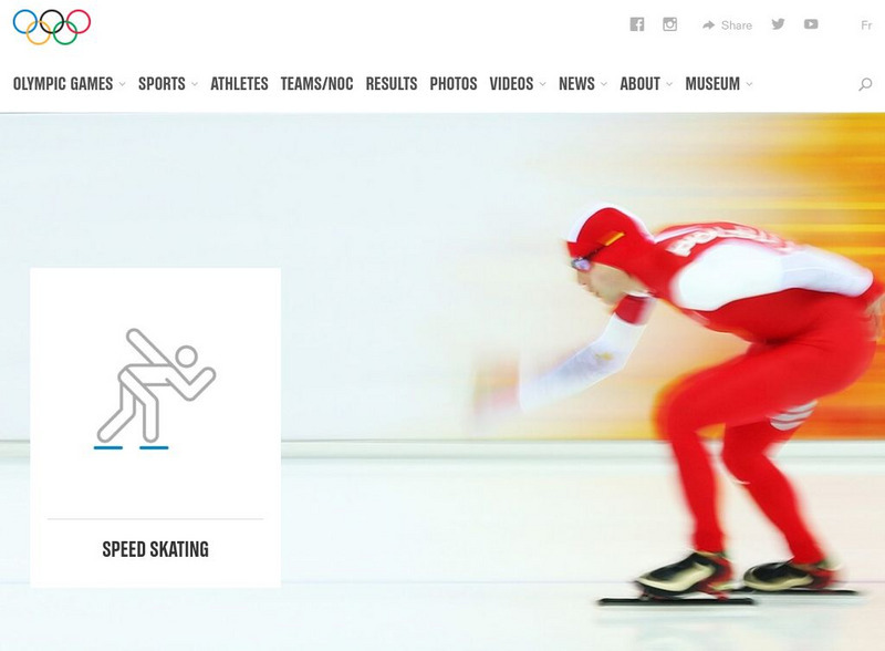 International Olympic Committee: Speed Skating Website International Olympic Committee: Speed Skating Website