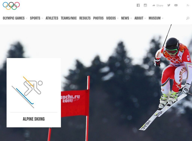 International Olympic Committee: Alpine Skiing Website International Olympic Committee: Alpine Skiing Website