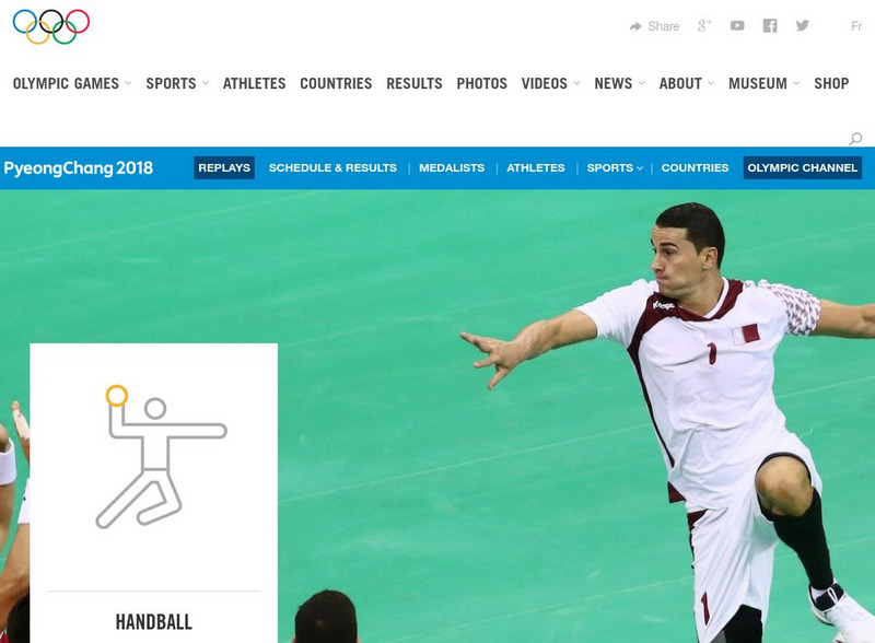 International Olympic Committee: Handball Website International Olympic Committee: Handball Website