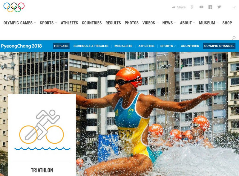 International Olympic Committee: Triathlon Website