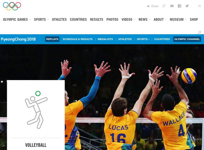 International Olympic Committee: Volleyball Website International Olympic Committee: Volleyball Website