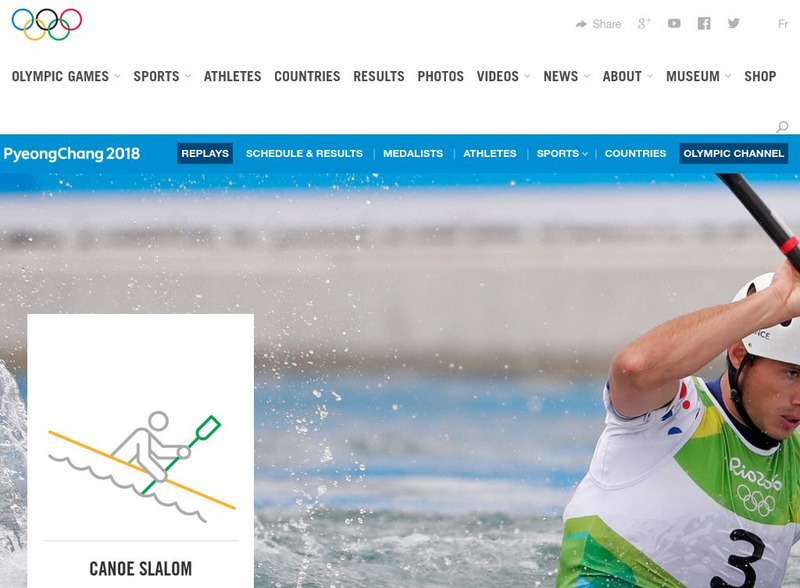 International Olympic Committee: Canoe/kayak Website International Olympic Committee: Canoe/kayak Website