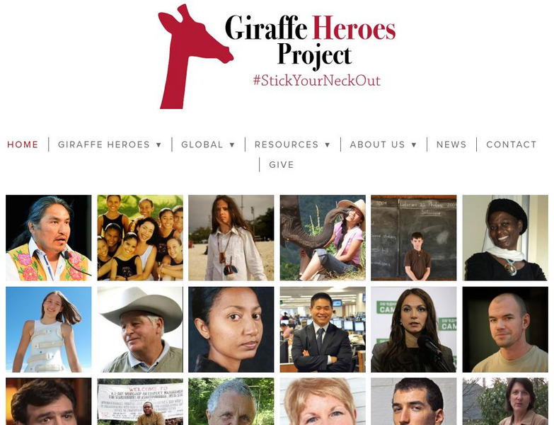 The Giraffe Heroes Project Website The Giraffe Heroes Project Website