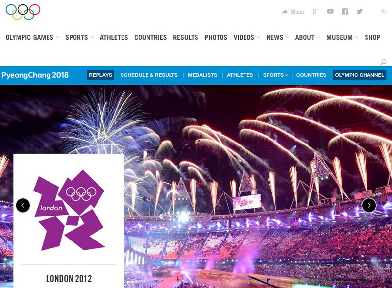 International Olympic Committee: London 2012 Olympics Website