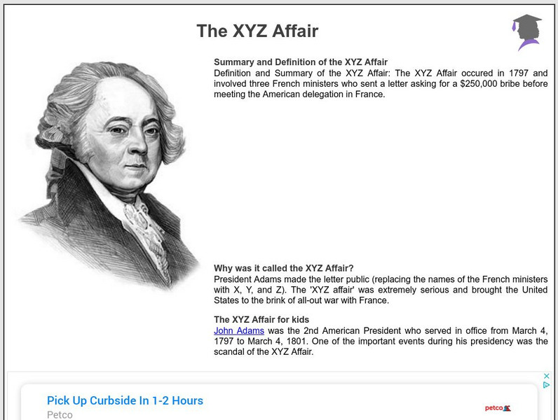 Siteseen: American Historama: The Xyz Affair Article Siteseen: American Historama: The Xyz Affair Article