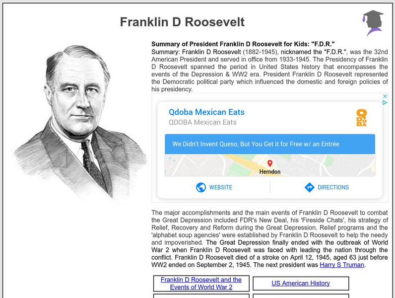 Siteseen: American Historama: Franklin D Roosevelt Article Siteseen: American Historama: Franklin D Roosevelt Article