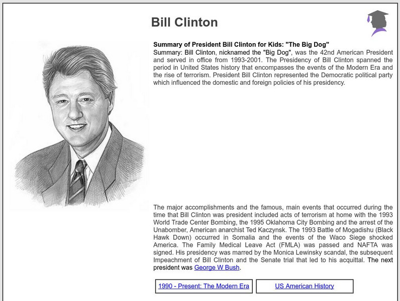 Siteseen: American Historama: Bill Clinton Article Siteseen: American Historama: Bill Clinton Article
