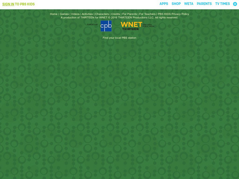 Pbs Kids: Oh Noah!: Games in Videos: Down the Drain Interactive Pbs Kids: Oh Noah!: Games in Videos: Down the Drain Interactive