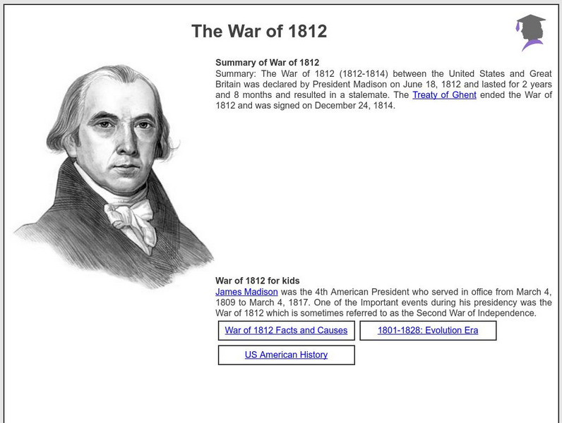 Siteseen: American Historama: The War of 1812 Article Siteseen: American Historama: The War of 1812 Article
